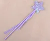 Halloween Children's Day Sequins Magic Wand Pentagram Party Masquerade Handcuffs Angel Stick Magic Wand Star Fairy Stick HOT SELL