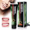 MABOX Fresh Mint Sensitivity Bamboo Charcoal Toothpaste Extra Whitening Relieve Tooth Sensitivity Protects Against Cavities 120g