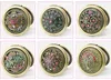 Pocket Mirrors Retro Vintage Style Butterfly/flower/Peacock Makeup Cosmetic Pocket Compact Stainless Mirror DHL FEDEX
