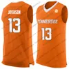 2019 NCAA Tennessee Volunteers # 1 Lamonte Turner 12 Brad Woodson Tobias Harris 13 Jalen Johnson 24 Lucas Campbell Hommes Jeunesse Kid Jersey 4XL