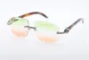 Lunettes de soleil Whole Big Stones Style design extérieur modèle classique Lunettes de soleil en bois de paon 3524012B Lunettes de haute qualité Un8399491