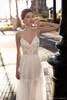 Gali Karten 2019 Sexig Sheer Wedding Dresses Lace V Neck Bohemian Bridal Bowns A Line Backless Sexy Summer Beach Wedding Dress6227889