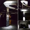 Faretti doppi per esterni con sensore di movimento solare 14 LED Luci di sicurezza ad energia solare girevoli impermeabili a doppia testa per giardino con patio