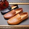 24 styls genuine leather Luxury Designer Casual Shoes lace-up or Slip-On men's suit shoe Dress Shoes breath Driving Car Shoes size 37-4