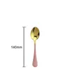 1 Pcs Knife Fork Spoon Flatware Western Dinnerware Mirror 304 Stainless Steel Cutlery Pink Gold Tableware Restaurant Hotel Home Use