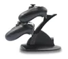 LED Dual Charger Dock Mount USB Opladen Stand Voor PlayStation 4 PS4 Xbox One Gaming Draadloze Controller Met Doos 1 stks