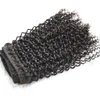 Glamorous Afro Kinky Curly Human Hair Paundles 1piece Egzotyczne Brazylijskie Kinky Kręcone Włosy