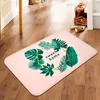 Ковры WaterOpname Deurmatten Tropic Boom Greene Mat Flamingo Bird Muti-Tever Slaapkamer Tapijten Decor Keuken Matten1