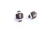 Kvinnor Softball Örhängen Erodrop Sport Ball Crystal Diamond Smycken Baseball Basket Basket Ear Loop Bling Ear Tillbehör Flickor Gåvor Nya E3310