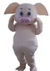 Halloween Lovely Pig Mascot Costume Top Quality Cartoon Chinese giant Anime theme character Christmas Carnival Party Costumes