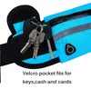 For Apple iphone Xs Max Xr multi functional Outdoor Elastic Running Sports MP3 pockets Waist Bags Waterproof Cell Phone Zip Pouches