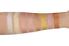 Geen merk! 8Color High Pigment Highlighters Gezicht Shimmer Losse Bronzers Poeder Accepteer uw logo