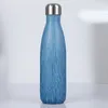 Бутылка в форме колы из нержавеющей стали, модная вакуумная бутылка для воды 500 мл, чашка для воды, спортивная кружка для путешествий на открытом воздухе, бесплатная доставка