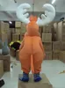 2019 Hot New Reindeer Mascot Moose Deer Custom Fancy Costume Anime Mascotte Fancy Dress Carnival Costume