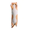 Kawaii Cartoon Cat Plush Toy Giant Super Soft Pillow Söt Kitten docka som kramar långa sovkuddar för tjejgåva deco dy508165921366