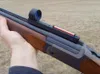 Vomz Tactical Circle Red Dot Fiber Sight 1x28 Collimeter Fit Shot Gun Rib Rail Omfattning
