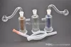 Hoge Kwaliteit Glas Bong Olie Rig Dikte Glas Olie Brander Bongs Vrouwelijke Joint 10mm Bubbler DAB RIGHT MET 10 MM Glas Oliebrander Pijp en Slang