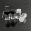 DHL Spedizione gratuita Black Lid 5ml Capacità con 3 fori Sefter Costic Glitter Wholder Jar Shimmer Pot 250pcs / lot