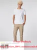 2020SS Mode Letter Design Herr Casual T-shirts i bomull med korta ärmar Dam Smal asiatisk storlek S-XXL