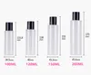 100ML/120ML/150ML/200ML PET Cream Container Cosmetic Travel Shower Refillable Bottles Personalized Lotion Bottle F3384