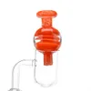 Akcesoria do palenia szklane Bubble Cap Carb Kapelusz Kapelusz Quartz Thermal Banger Nails Dab Rigs Universal z Funkcją przepływu powietrza 1147