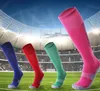 Top hommes adultes enfants antidérapants sur les chaussettes de football au genou épaissi serviette bas long tube chaussettes confortable résistant sport enfants fitness