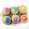 6x2.1 Oz Bath Bombs Gift Set Handgjorda Stor Bath Fizzy Essential Oljebad Bombs Kit för fuktgivande bubbla SH190729