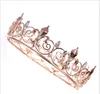 Europa och USA Full Circle Crown Crown Tiara Bridal smycken bröllop med huvudbonad4239289