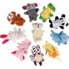 Sogar Mini-Tierfinger Baby-Plüschtier Fingerpuppen Sprechende Requisiten 10 Tiergruppen Gefüllte Plus-Tiere Kuscheltiere Spielzeug Gi5542148