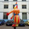 Marionnette de Clown gonflable de Performance de défilé drôle 3.5m Figure de dessin animé marchant sauter le Costume de Joker pour le spectacle de cirque