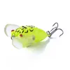 Hengjia 100 sztuk Cicada Hard Fly Fishing Lure 40mm Insect Floating Fishing Tackle Crankbait Lure Bait 4 CM 6.4g 8 # Hooks KC001 100 sztuk