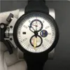 Chronofighter – montre-bracelet surdimensionnée pour hommes, maître britannique, 47mm, chronographe, mouvement à Quartz, pour grand poignet, cadeau 220u