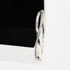 Gioielli di design di lusso con braccialetto di diamanti CZ con croce di personalità all'ingrosso per argento sterling Pandora 925 con braccialetto da donna