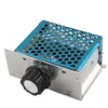 Freeshipping 4000W 220V AC SCR Regulador de Tensão Dimmer Electric Motor Speed ​​Controller eletrônico Regulador Dimmer Thermostat Regulador