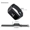 K1 Fitness Tracker Smart Bransoletka Tętna Monitor Wodoodporne Smart Zegarki Aktywność Tracker Wristwatch do iPhone android Telefon zegarek