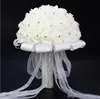 Bouquet de mariage Superbe cristal artificiel de mariage Bouquets de mariage Accessoires Fleurs Rose De Mariage Bouquet de mariée