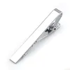 Glaze Silver Gold Black Tie Clips Business Suits Shirt Necktie Tie Bar Clasps Fashion Jewelry for Men