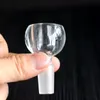 Super Thick Ball Glass Bowl For Bong Hookahs Smoking Tobacco 14 18mm bowls accessories pipes clear