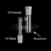 Beracky 14mm 18mm Reclaim Ash Catcher 어댑터 남성 여성 유리 드롭 다운 Quartz Bangers Nails Bongs Oil Rigs