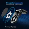 Magnetische Autotelefonhalter, L-Form, Lüftungsschlitz-Halterung, Handy-Ständer für Samsung, unterstützt GPS mit Paket