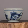 Antique Ceramic tea cup high quality 100ml porcelain Handmade painted teacup Small tea bowl