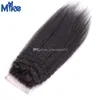 Mikehair Brazilian Lace Closure 4x4 페루 말레이시아 인디언 인디언 인디언 캄보디아 몽골 변태 스트레이트 인간 머리 클로저 탑 헤어 조각 7015715