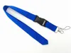 Hot Universal 12 Colors Blank Lanyard available Neck Strap ID card for Cell Mobile Phone String Key Chains NeckStrap