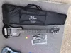 Promocja Czerwona Czerwona Niebieska Hof Hof Shorty Travel Guitar Protable Mini Electric Guitar z bawełnianą torbą WRAP Ogranicz Ogon 1115198