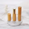 2pcs 3.8g Women Empty Bamboo Lipstick Balm Tubes Rustic Lip Gloss Storage Container for Ladies and Girls