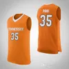 Tennessee Volunteers College 4 Jacob Fleschman Basketball Jersey 5 Amiral Schofield 33 Zach Kent 35 Yves Pons Cousu Nom du numéro personnalisé