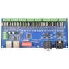 WS-DMX-CC-24CH 24CH DMX512-Decoder-Controller, Konstantspannung, gemeinsame Kathode, Hochfrequenz, 24 Kanäle, 8 Gruppen, jeder Kanal max. 3 A