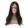 Bella Hair Glueless Full Lace Wig 100％人間のバージンヘアウィッグ黒人女性1人のドナーシルキーストレート11Aトップ180％高密度