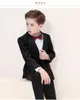 guapo un botón chal solapa niño diseñador completo chico guapo traje de boda niños atuendo chaqueta hecha a medida a14