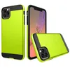 Carbone Fiber Магнитный мобильный телефон Чехлы для iPhone 11 Pro Max XR XS Galaxy Note10 Plus S9 S8 TPU Резиновая крышка